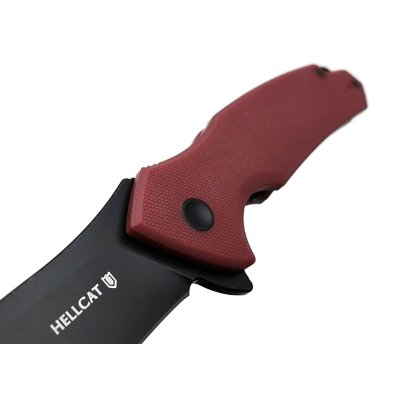 Mr.Blade складной нож Hellcat Mini сталь VG-10 блэквош, рукоять G10 burgundy