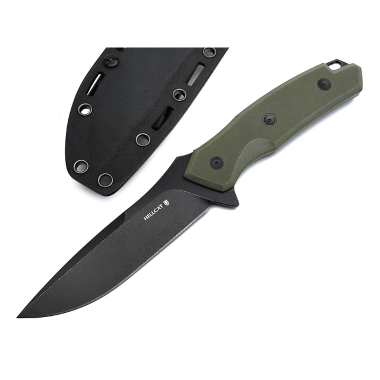 Mr.Blade нож Hellcat CQB сталь Aus-8 блэквош, рукоять G10 olive
