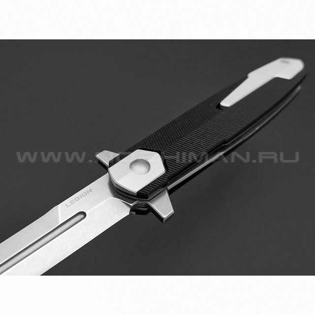 Mr.Blade складной нож Legion сталь D2 стоунвош, рукоять G10 black, aluminium