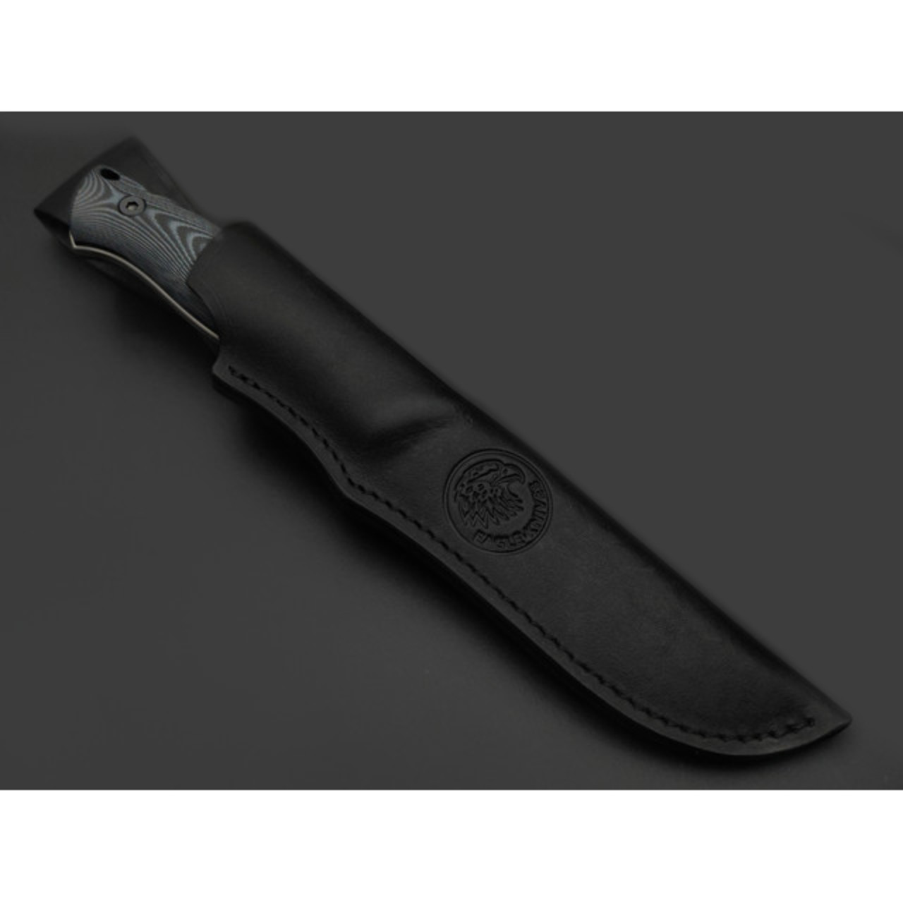 Eagle Knives нож Hunter 2 сталь D2 стоунвош, рукоять G10 чёрный с серым