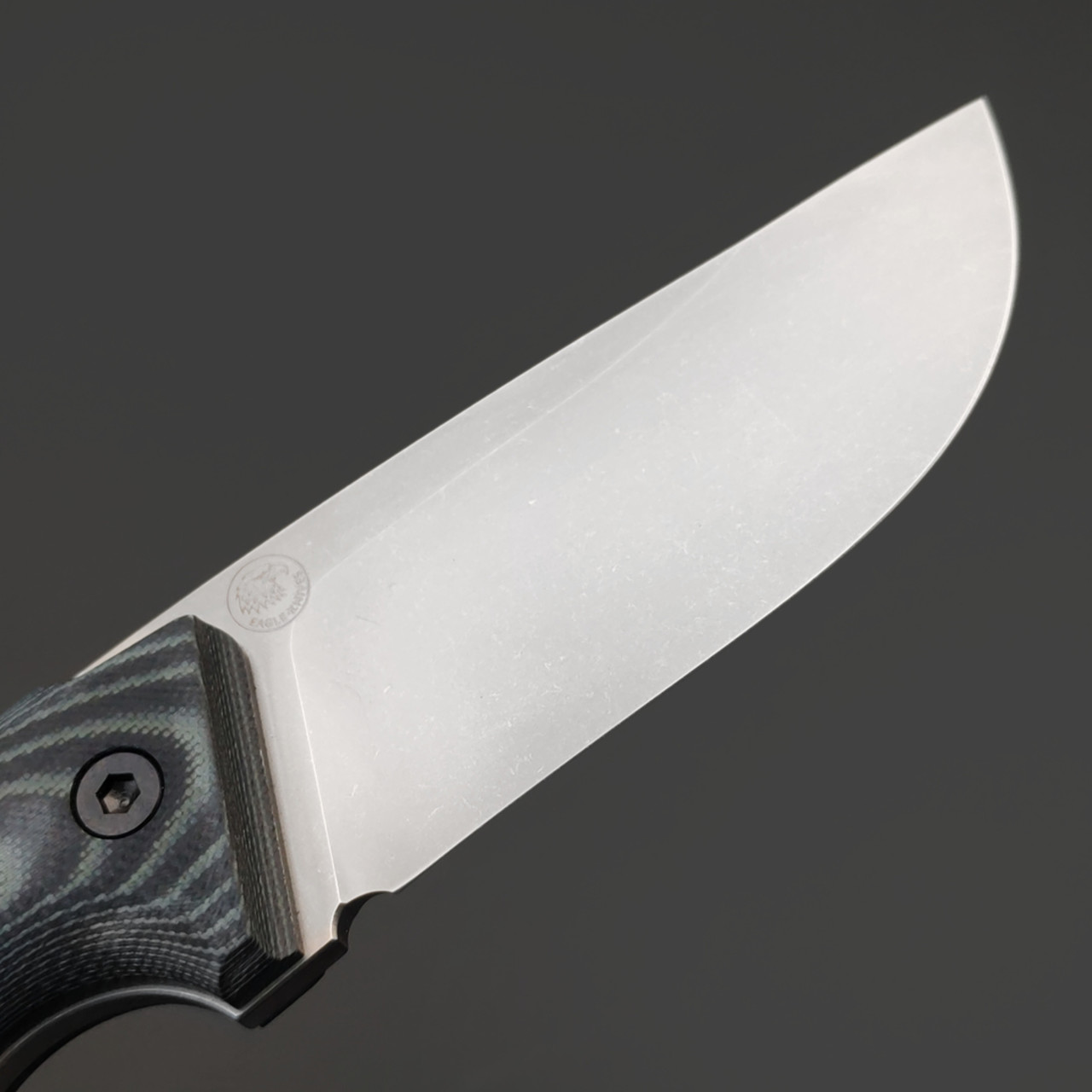 Eagle Knives нож Forester 1 сталь D2 стоунвош, рукоять G10 чёрный с зелёным