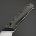 Eagle Knives нож Hunter 1 сталь Aus10Co стоунвош, рукоять G10 чёрный с зелёным