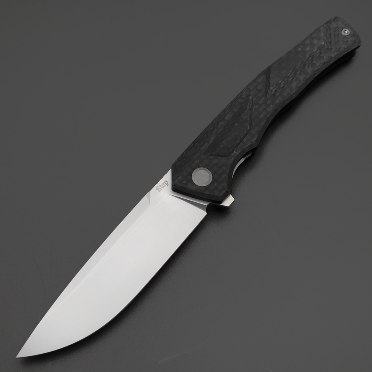 TuoTown и Eagle Knives складной нож Step сталь T10S бид-бласт, рукоять G10-Карбон