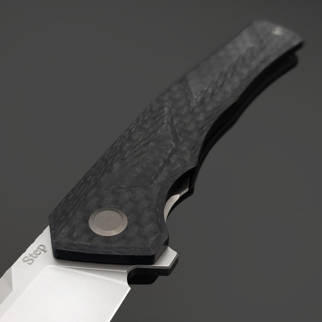 TuoTown и Eagle Knives складной нож Step сталь T10S бид-бласт, рукоять G10-Карбон
