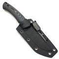 Eagle Knives нож Fisher 2 сталь Aus10Co блэквош, рукоять G10 чёрный с серым
