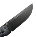 Eagle Knives нож Fisher 2 сталь Aus10Co блэквош, рукоять G10 чёрный с серым