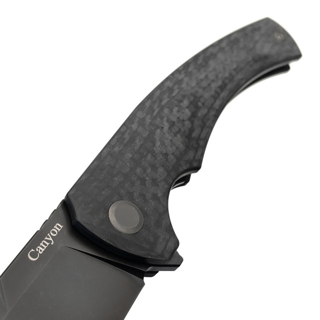 TuoTown и Eagle Knives складной нож Canyon Black сталь T10S PVD, рукоять G10-Карбон