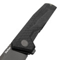 TuoTown и Eagle Knives складной нож Barhan Black сталь T10S PVD, рукоять G10 Карбон
