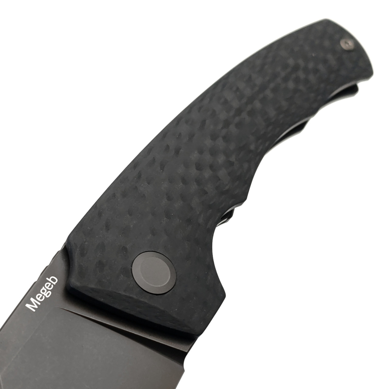 TuoTown и Eagle Knives складной нож Megeb Black сталь T10S PVD, рукоять G10-Карбон