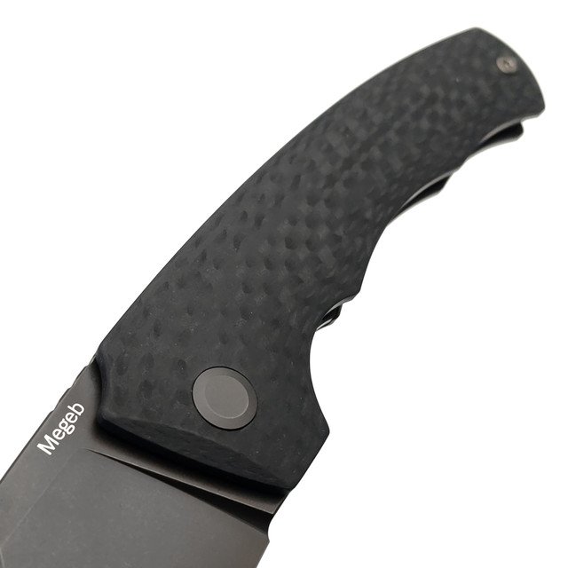 TuoTown и Eagle Knives складной нож Megeb Black сталь T10S PVD, рукоять G10-Карбон