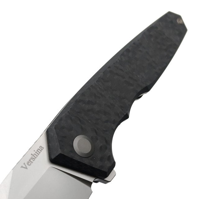 TuoTown и Eagle Knives складной нож Vershina сталь T10S бид-бласт, рукоять G10-Карбон