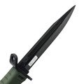 Кизляр нож Витязь-1 03317 сталь AUS-8 блэквош, рукоять Эластрон олива, ножны АБС Кизляр нож Витязь-1 03317 сталь AUS-8 блэквош, рукоять Эластрон олива, ножны АБС
