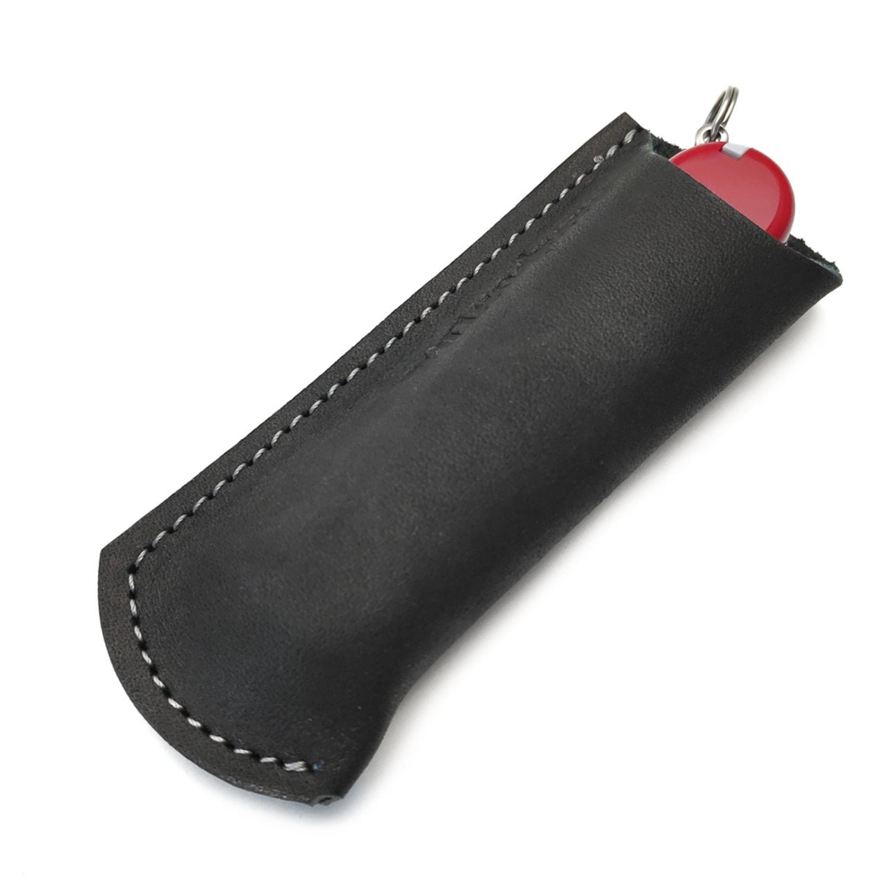 НожиMAN чехол для ножа Victorinox погружной на пояс 100х45 мм NK0295 черный, натуральная кожа