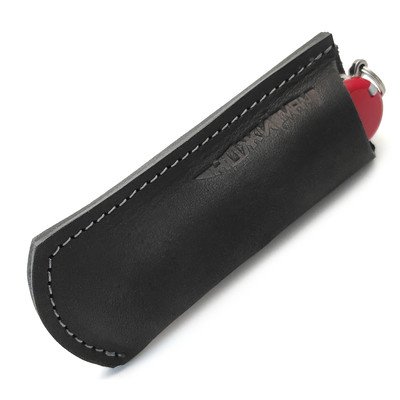 НожиMAN чехол для ножа Victorinox погружной на пояс 100х45 мм NK0295 черный, натуральная кожа
