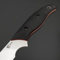 Мастерская Сёмина нож Щука техно, сталь 95Х18 сатин, рукоять G10 черный с красным Мастерская Сёмина нож Щука техно, сталь 95Х18 сатин, рукоять G10 черный с красным