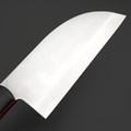 Мастерская Сёмина нож Сербский, сталь 95Х18 сатин, рукоять G10 черный с красным