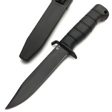 Мастерская Сёмина нож НР-43, сталь У8, рукоять Эластрон черный