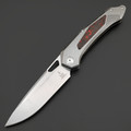 Alpha Miu складной нож Vigil RD1 сталь N690Co рукоять Титан TC4, карбон красный Alpha Miu складной нож Vigil RD1 сталь N690Co рукоять Титан TC4, карбон красный