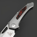 Alpha Miu складной нож Vigil RD1 сталь N690Co рукоять Титан TC4, карбон красный Alpha Miu складной нож Vigil RD1 сталь N690Co рукоять Титан TC4, карбон красный