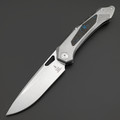 Alpha Miu складной нож Vigil BL1 сталь N690Co рукоять Титан TC4, карбон синий Alpha Miu складной нож Vigil BL1 сталь N690Co рукоять Титан TC4, карбон синий