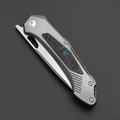 Alpha Miu складной нож Vigil BL1 сталь N690Co рукоять Титан TC4, карбон синий Alpha Miu складной нож Vigil BL1 сталь N690Co рукоять Титан TC4, карбон синий