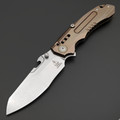Alpha Miu складной нож Martian Brown сталь N690Co рукоять Титан TC4