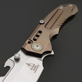 Alpha Miu складной нож Martian Brown сталь N690Co рукоять Титан TC4