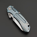 Alpha Miu складной нож Martian Light Blue сталь N690Co рукоять Титан TC4 Alpha Miu складной нож Martian Light Blue сталь N690Co рукоять Титан TC4