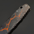 Alpha Miu складной нож Custom Lava Limited Edition сталь Тамахаганэ, рукоять Титан TC4 Alpha Miu складной нож Custom Lava Limited Edition сталь Тамахаганэ, рукоять Титан TC4