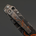 Alpha Miu складной нож Custom Lava Limited Edition сталь Тамахаганэ, рукоять Титан TC4 Alpha Miu складной нож Custom Lava Limited Edition сталь Тамахаганэ, рукоять Титан TC4