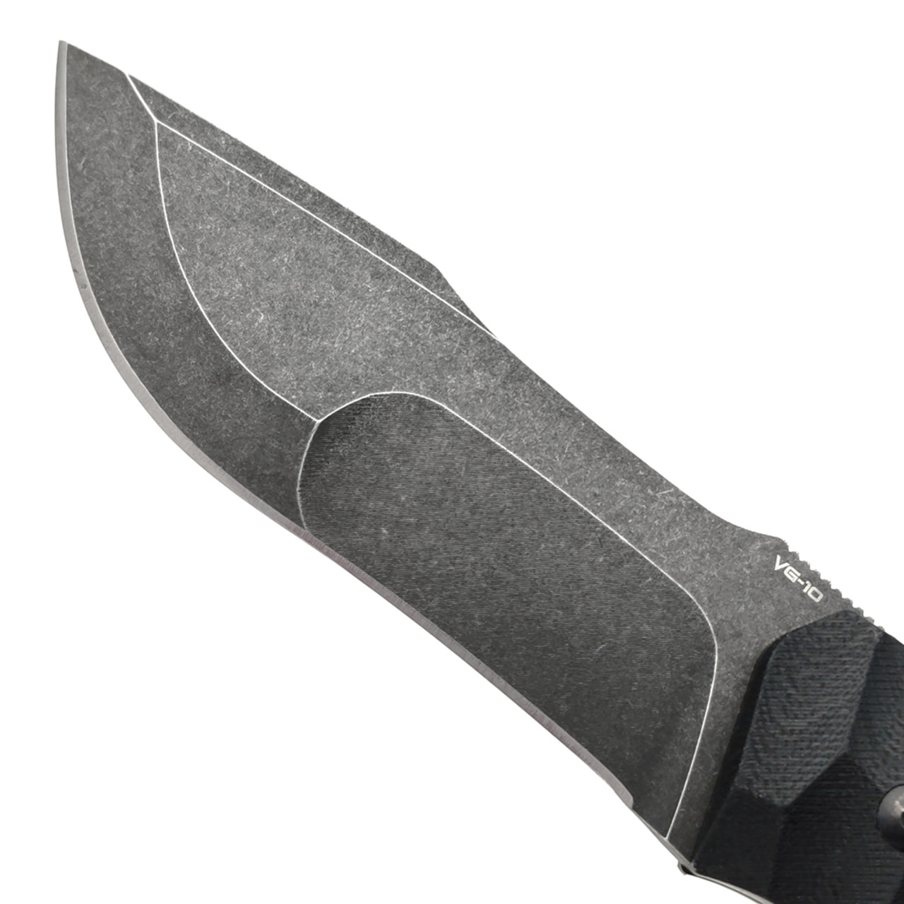 Spartan Armor нож Zeus сталь VG-10 блэквош, рукоять G10 черный, кайдекс черный