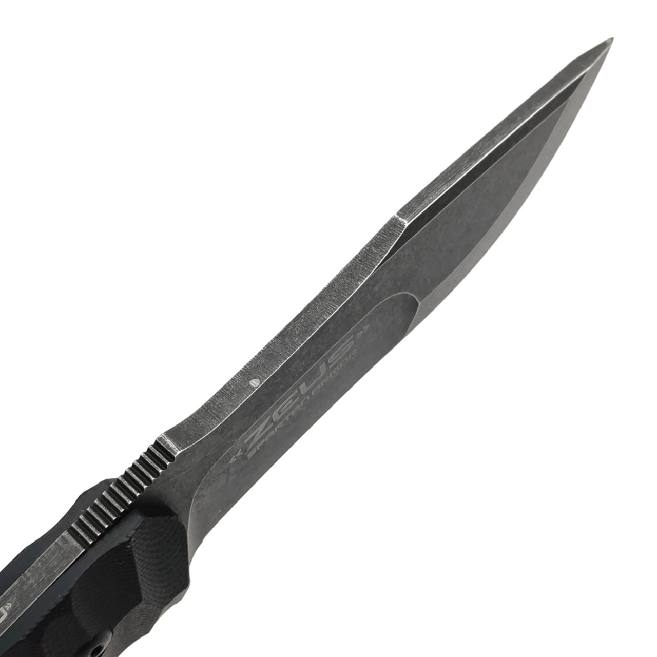Spartan Armor нож Zeus сталь VG-10 блэквош, рукоять G10 черный, кайдекс черный