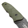 Spartan Armor нож Zeus сталь VG-10 блэквош, рукоять G10 олива, кайдекс мох