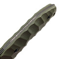 Spartan Armor нож Zeus сталь VG-10 блэквош, рукоять G10 олива, кайдекс мох