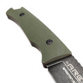 Spartan Armor нож Ares сталь VG-10 блэквош, рукоять G10 олива, кайдекс мох Spartan Armor нож Ares сталь VG-10 блэквош, рукоять G10 олива, кайдекс мох