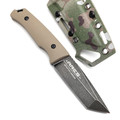 Spartan Armor нож Ares сталь VG-10 блэквош, рукоять G10 тан, кайдекс мультикам Spartan Armor нож Ares сталь VG-10 блэквош, рукоять G10 тан, кайдекс мультикам