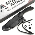 Spartan Armor нож Hyperion сталь VG-10 блэквош, рукоять G10 чёрный, кайдекс чёрный Spartan Armor нож Hyperion сталь VG-10 блэквош, рукоять G10 чёрный, кайдекс чёрный