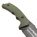 Spartan Armor нож Hyperion сталь VG-10 блэквош, рукоять G10 олива, кайдекс мох Spartan Armor нож Hyperion сталь VG-10 блэквош, рукоять G10 олива, кайдекс мох