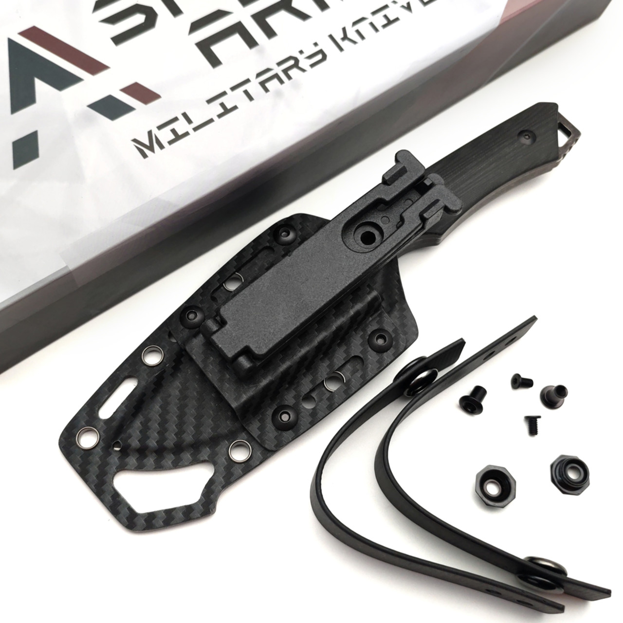 Spartan Armor нож Aides сталь VG-10 блэквош, рукоять G10 чёрный