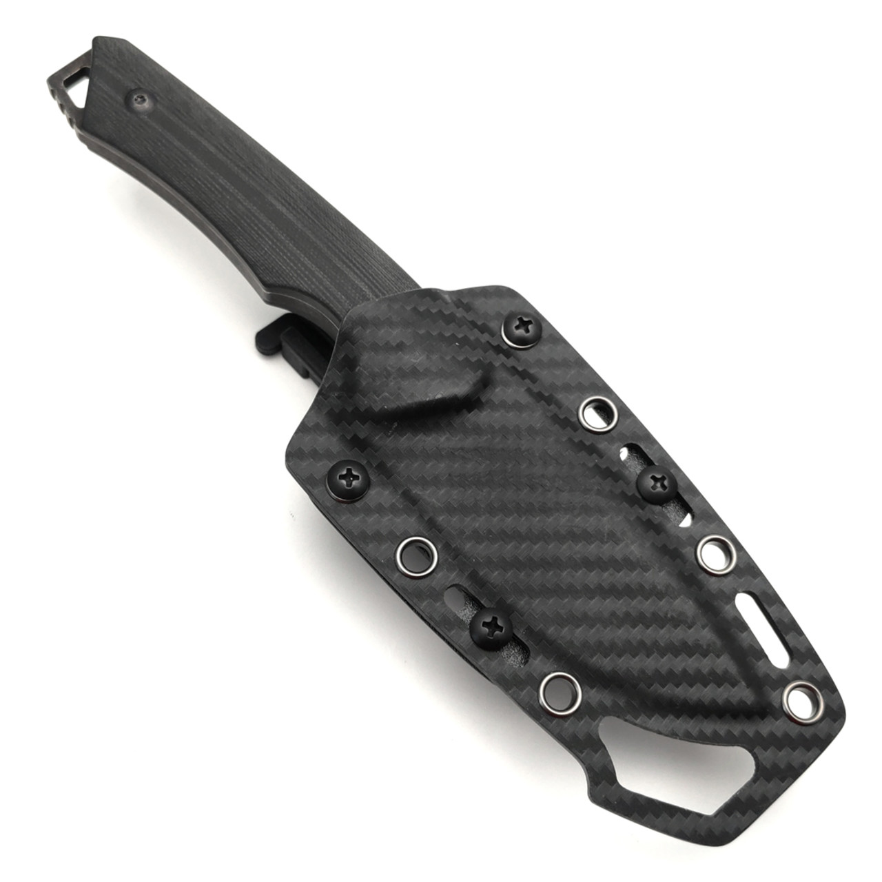 Spartan Armor нож Aides сталь VG-10 блэквош, рукоять G10 чёрный