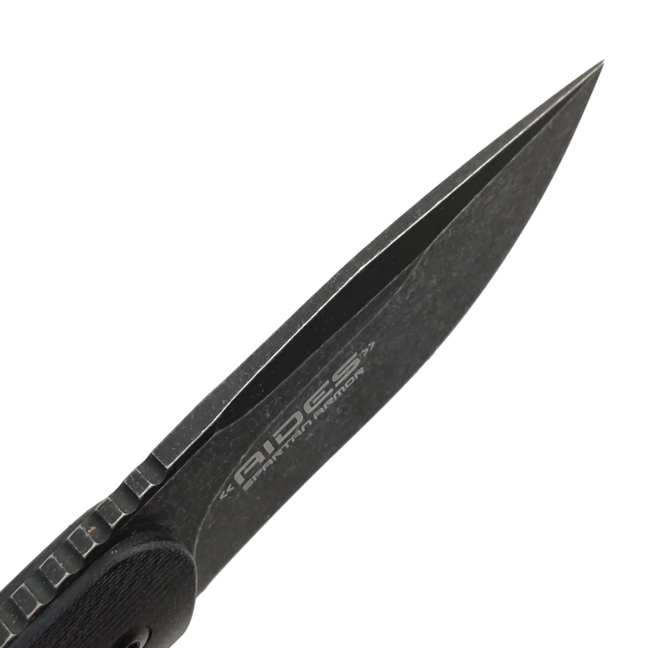 Spartan Armor нож Aides сталь VG-10 блэквош, рукоять G10 чёрный