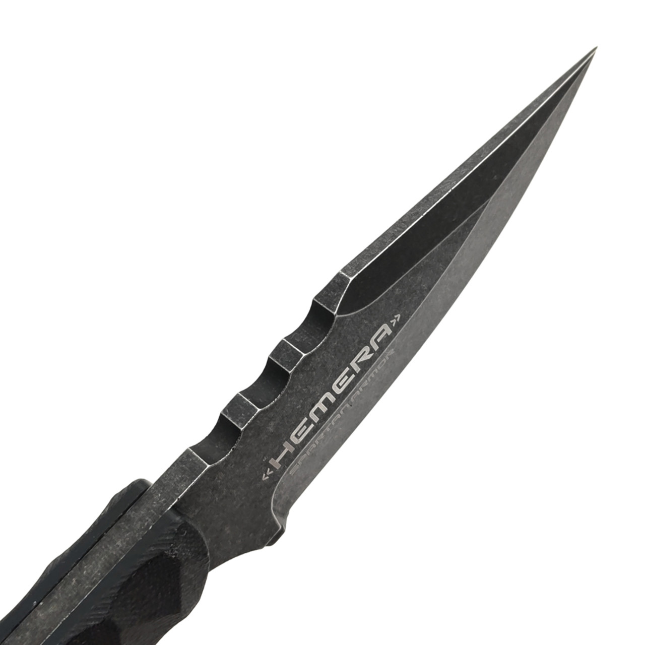 Spartan Armor нож Hemera сталь VG-10 блэквош, рукоять G10 чёрный
