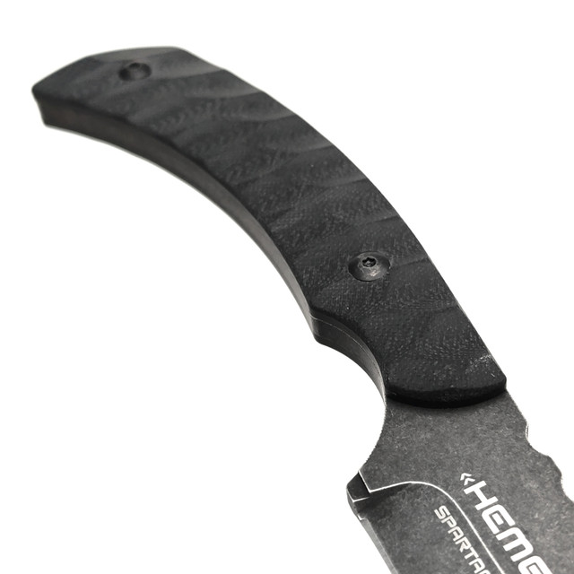 Spartan Armor нож Hemera сталь VG-10 блэквош, рукоять G10 чёрный