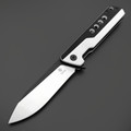 Alpha Miu складной нож Falto BW сталь 1.4116, рукоять G10 черный с белым Alpha Miu складной нож Falto BW сталь 1.4116, рукоять G10 черный с белым