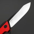 Alpha Miu складной нож Falto RD сталь 1.4116, рукоять G10 черный с красным