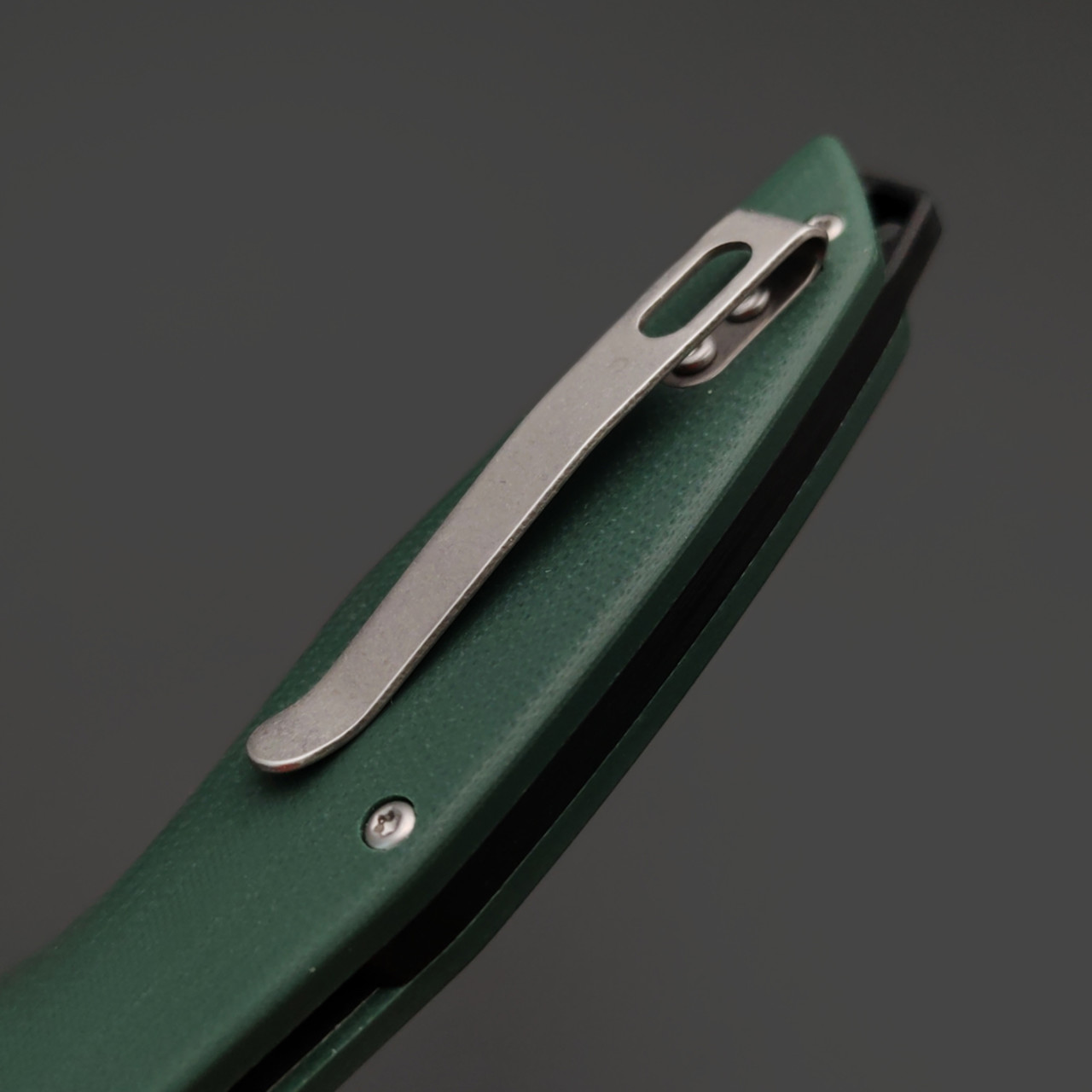 Alpha Miu складной нож Eldryn сталь 14C28N, рукоять G10 зелёный