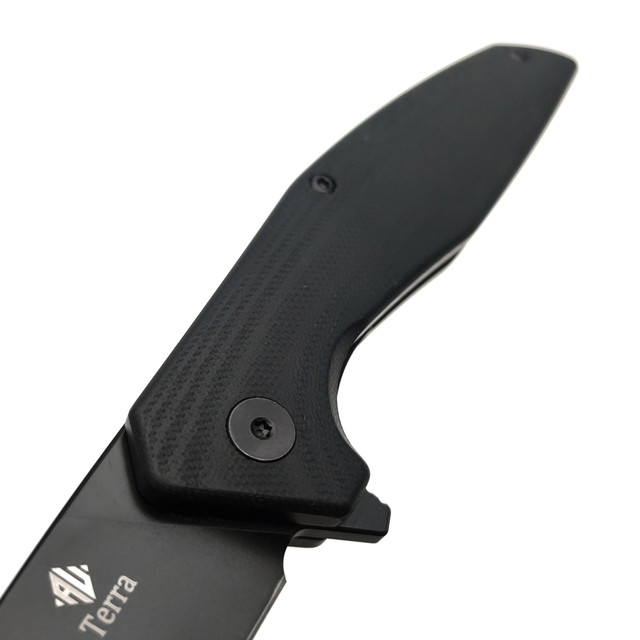 Alpha Miu складной нож Eldryn сталь 14C28N, рукоять G10 черный