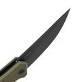 Alpha Miu складной нож Rostra сталь 1.4116, рукоять G10 зелёный