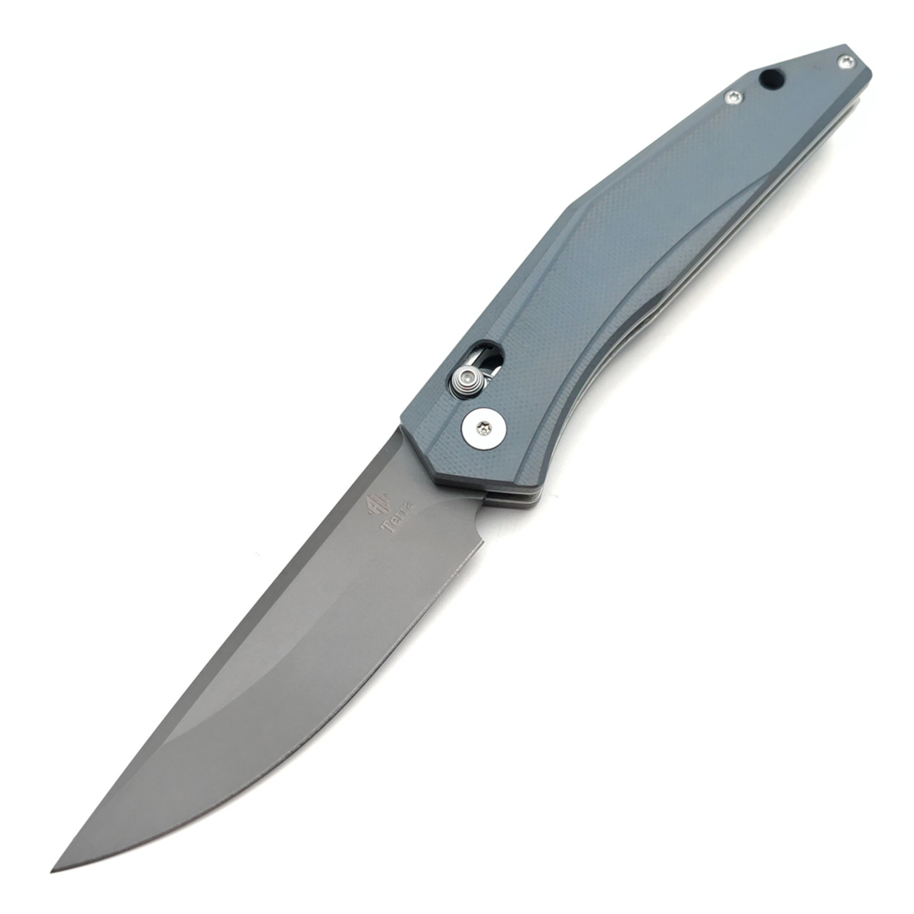 Alpha Miu складной нож Tukari-C сталь 14С28N, рукоять G10 серый