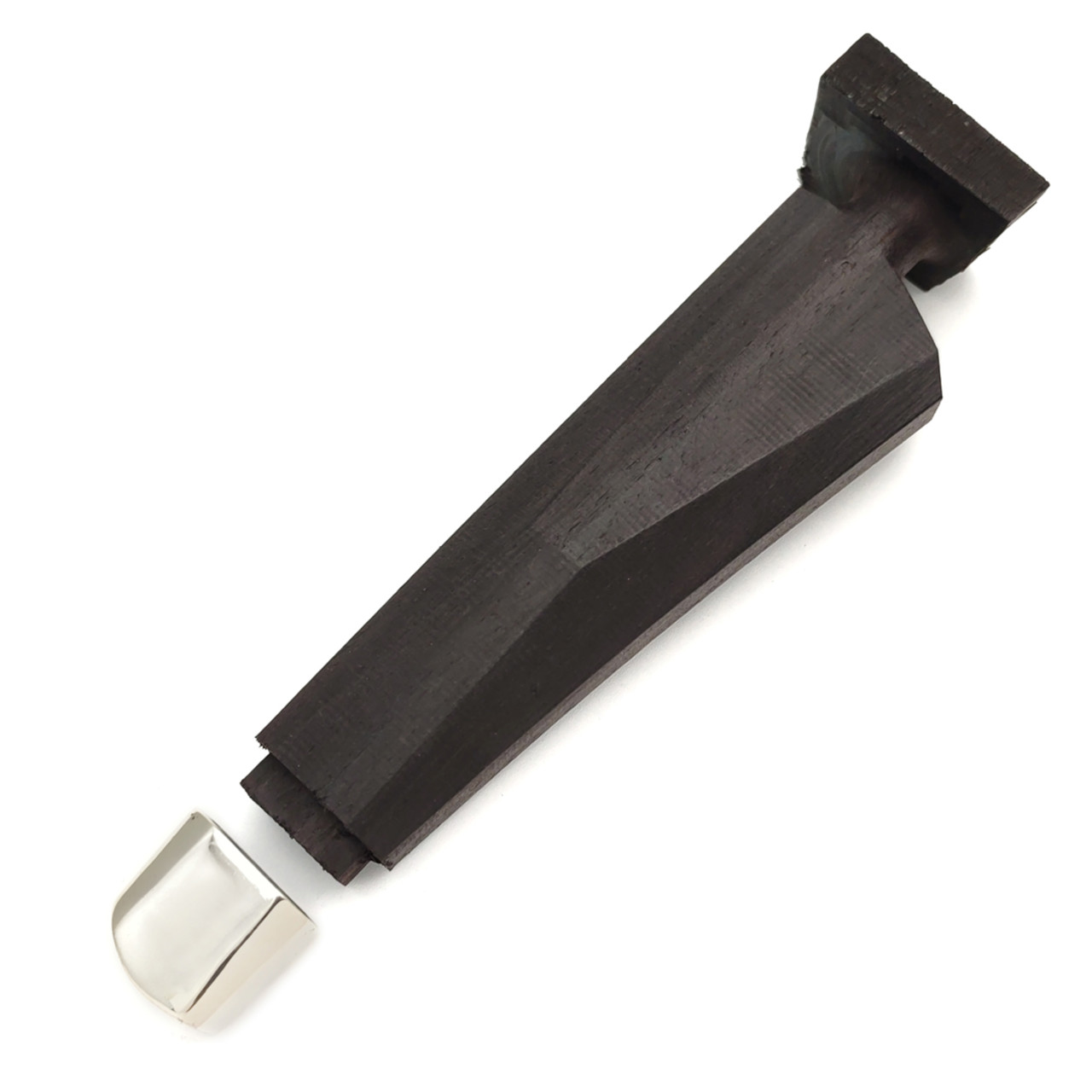 Рукоять для ножа №85 дерево граб, нейзильбер